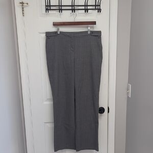 Van Heusen Gray Pinstripe Trousers